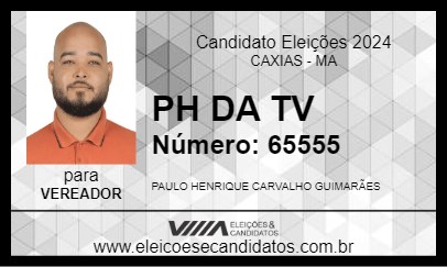 Candidato PH DA TV 2024 - CAXIAS - Eleições