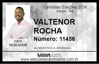 Candidato VALTENOR ROCHA 2024 - VIANA - Eleições