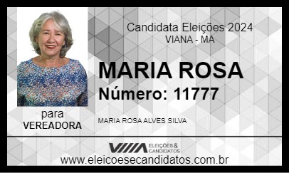 Candidato MARIA ROSA  2024 - VIANA - Eleições