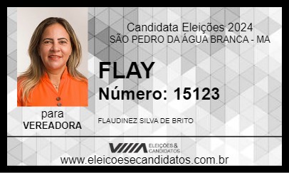 Candidato FLAY 2024 - SÃO PEDRO DA ÁGUA BRANCA - Eleições