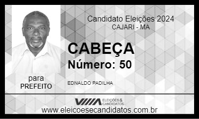 Candidato CABEÇA 2024 - CAJARI - Eleições