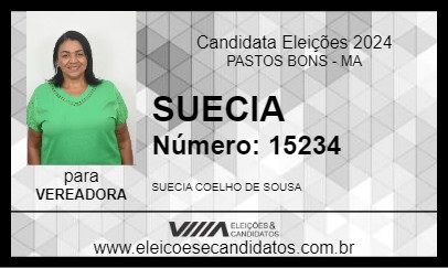 Candidato SUECIA 2024 - PASTOS BONS - Eleições