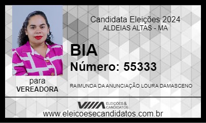 Candidato BIA 2024 - ALDEIAS ALTAS - Eleições