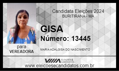 Candidato GISA 2024 - BURITIRANA - Eleições