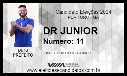 Candidato DR JUNIOR 2024 - PERITORÓ - Eleições