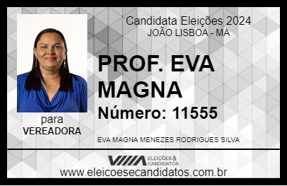 Candidato PROF. EVA MAGNA 2024 - JOÃO LISBOA - Eleições