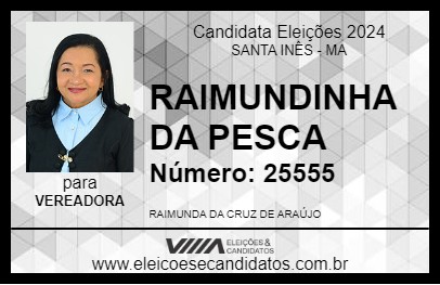 Candidato RAIMUNDINHA DA PESCA 2024 - SANTA INÊS - Eleições