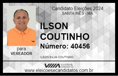 Candidato ILSON COUTINHO 2024 - SANTA INÊS - Eleições