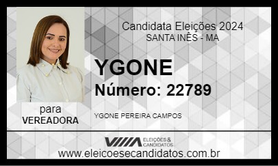 Candidato YGONE 2024 - SANTA INÊS - Eleições