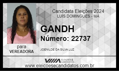 Candidato GANDH 2024 - LUÍS DOMINGUES - Eleições