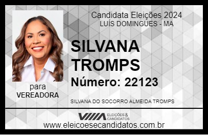 Candidato SILVANA TROMPS 2024 - LUÍS DOMINGUES - Eleições