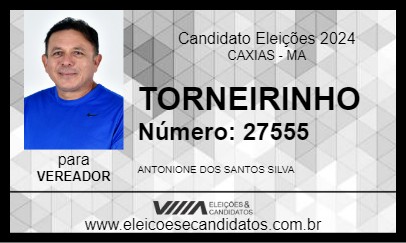 Candidato TORNEIRINHO 2024 - CAXIAS - Eleições