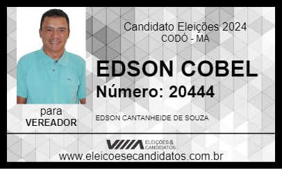 Candidato EDSON COBEL 2024 - CODÓ - Eleições