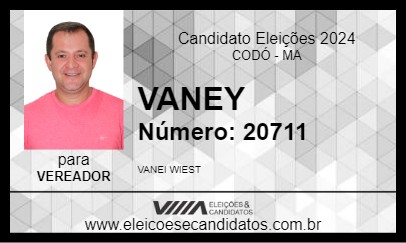 Candidato VANEI 2024 - CODÓ - Eleições