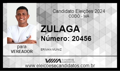 Candidato ZULAGA 2024 - CODÓ - Eleições