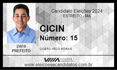 Candidato CICIN 2024 - ESTREITO - Eleições