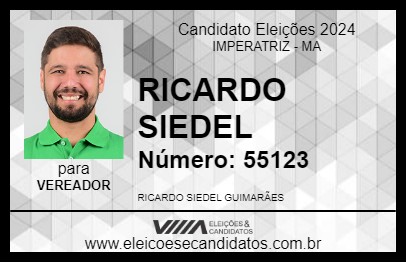 Candidato RICARDO SEIDEL 2024 - IMPERATRIZ - Eleições