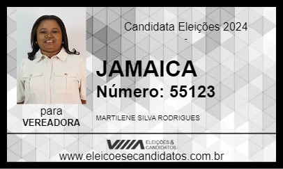 Candidato JAMAICA 2024 - ARARI - Eleições