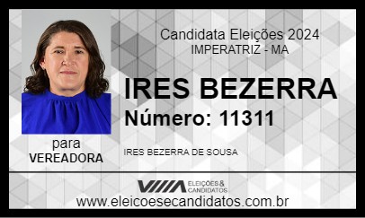 Candidato IRES BEZERRA 2024 - IMPERATRIZ - Eleições