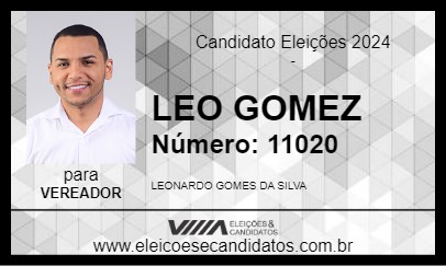 Candidato LEO GOMEZ 2024 - IMPERATRIZ - Eleições