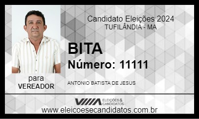 Candidato BITA 2024 - TUFILÂNDIA - Eleições