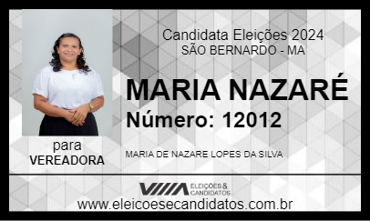 Candidato NAZARÉ LOPES 2024 - SÃO BERNARDO - Eleições