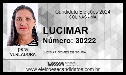 Candidato LUCIMAR 2024 - COLINAS - Eleições