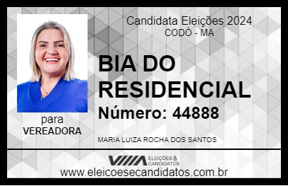 Candidato BIA DO RESIDENCIAL 2024 - CODÓ - Eleições