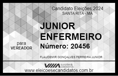 Candidato JUNIOR ENFERMEIRO 2024 - SANTA RITA - Eleições