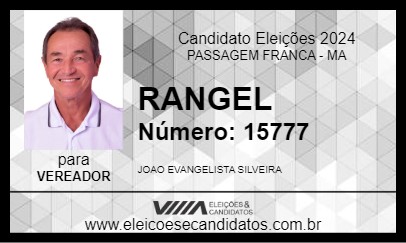 Candidato RANGEL 2024 - PASSAGEM FRANCA - Eleições