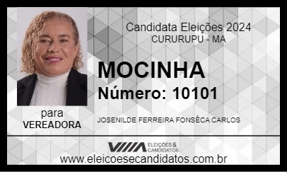 Candidato MOCINHA 2024 - CURURUPU - Eleições