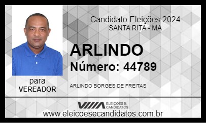 Candidato ARLINDO 2024 - SANTA RITA - Eleições