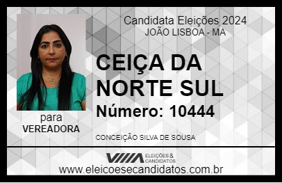 Candidato CEIÇA DA NORTE SUL 2024 - JOÃO LISBOA - Eleições