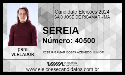 Candidato SEREIA 2024 - SÃO JOSÉ DE RIBAMAR - Eleições