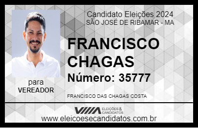 Candidato FRANCISCO CHAGAS 2024 - SÃO JOSÉ DE RIBAMAR - Eleições