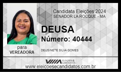 Candidato DEUSA 2024 - SENADOR LA ROCQUE - Eleições