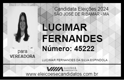 Candidato LUCIMAR FERNANDES 2024 - SÃO JOSÉ DE RIBAMAR - Eleições