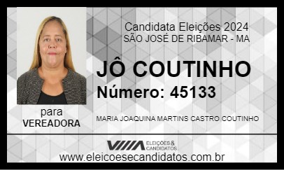 Candidato JÔ COUTINHO 2024 - SÃO JOSÉ DE RIBAMAR - Eleições