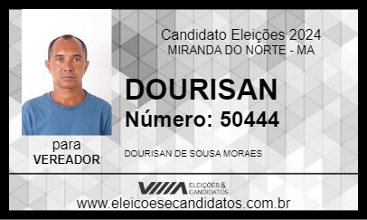 Candidato DOURISAN 2024 - MIRANDA DO NORTE - Eleições