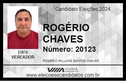 Candidato ROGÉRIO CHAVES 2024 - BARREIRINHAS - Eleições