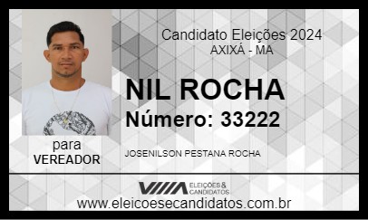 Candidato NIL ROCHA 2024 - AXIXÁ - Eleições