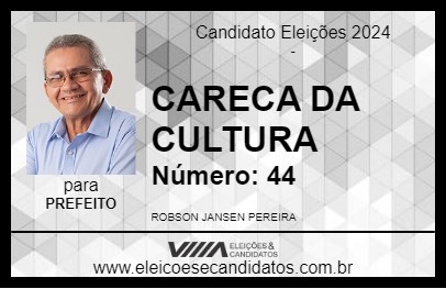 Candidato CARECA DA CULTURA 2024 - PENALVA - Eleições