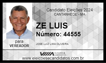 Candidato ZE LUIS 2024 - CANTANHEDE - Eleições