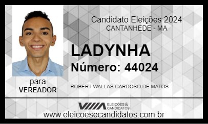 Candidato LADYNHA 2024 - CANTANHEDE - Eleições