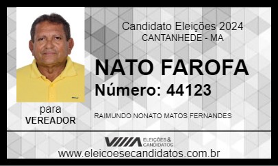 Candidato NATO FAROFA 2024 - CANTANHEDE - Eleições