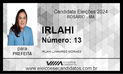 Candidato IRLAHI 2024 - ROSÁRIO - Eleições