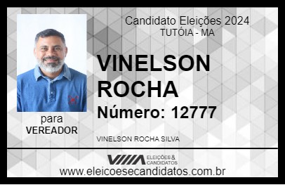 Candidato VINELSON ROCHA 2024 - TUTÓIA - Eleições