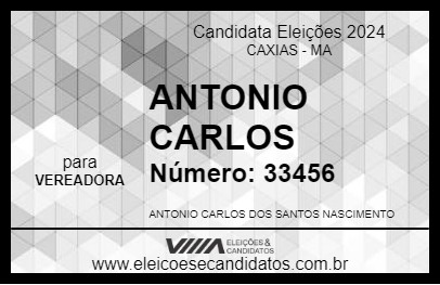 Candidato ANTONIO CARLOS 2024 - CAXIAS - Eleições