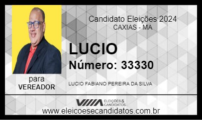 Candidato LUCIO 2024 - CAXIAS - Eleições