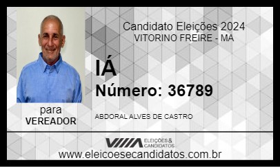 Candidato IÁ 2024 - VITORINO FREIRE - Eleições